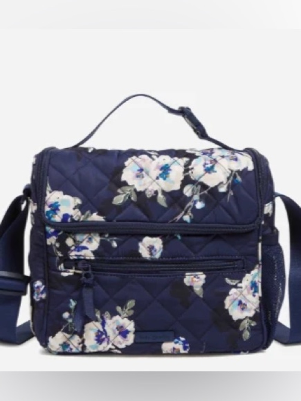Vera Bradley Women's Performance Twill Lunch Crossbody Bag Blooms and Branches